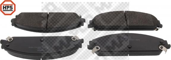 Mapco 6894HPS - Set placute frana,frana disc aaoparts.ro
