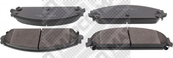 Mapco 6894 - Set placute frana,frana disc aaoparts.ro