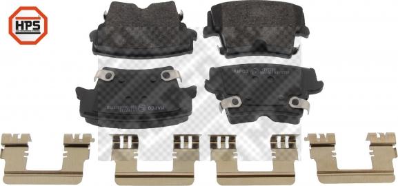 Mapco 6895HPS - Set placute frana,frana disc aaoparts.ro