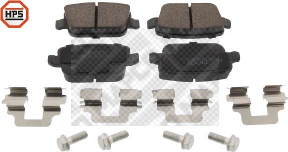 Mapco 6854HPS - Set placute frana,frana disc aaoparts.ro