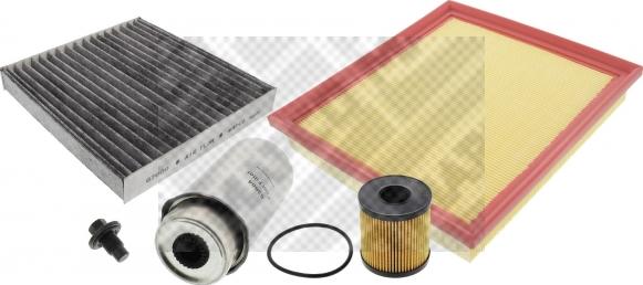 Mapco 68609 - Set filtre aaoparts.ro