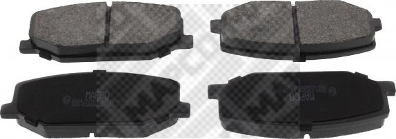 Mapco 6804 - Set placute frana,frana disc aaoparts.ro