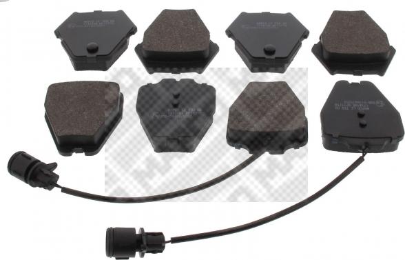Mapco 6817 - Set placute frana,frana disc aaoparts.ro