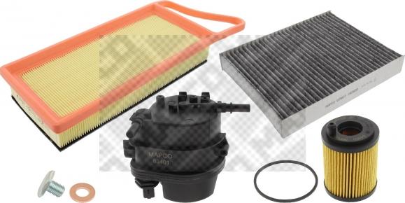 Mapco 68845 - Set filtre aaoparts.ro