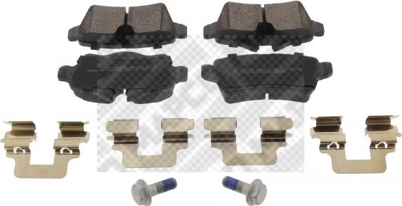 Mapco 6885 - Set placute frana,frana disc aaoparts.ro