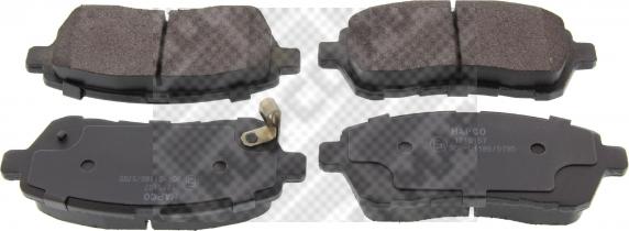 Mapco 6881 - Set placute frana,frana disc aaoparts.ro