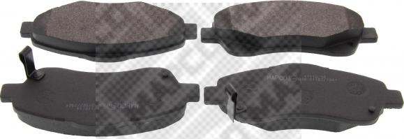 Mapco 6834 - Set placute frana,frana disc aaoparts.ro