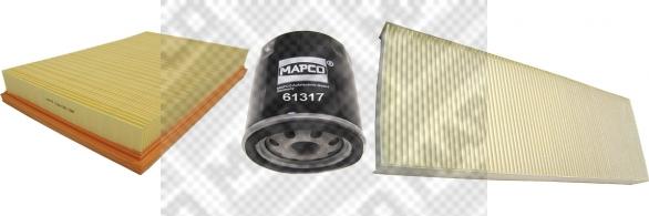 Mapco 68711 - Set filtre aaoparts.ro