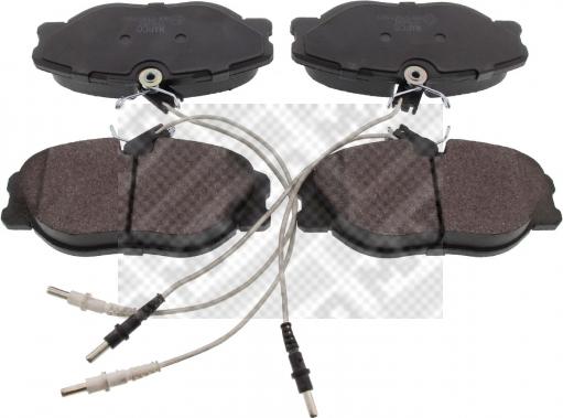 Mapco 6399 - Set placute frana,frana disc aaoparts.ro