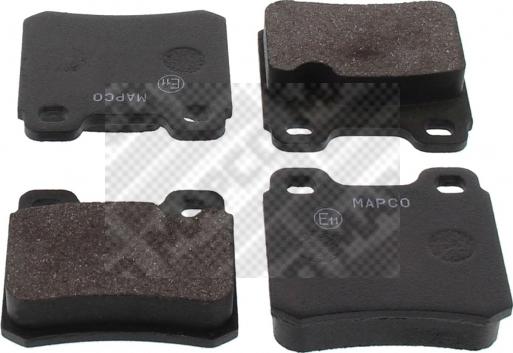 Mapco 6350 - Set placute frana,frana disc aaoparts.ro