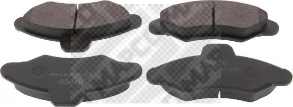 Mapco 6388 - Set placute frana,frana disc aaoparts.ro