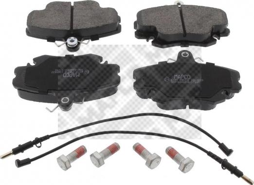 Mapco 6377 - Set placute frana,frana disc aaoparts.ro