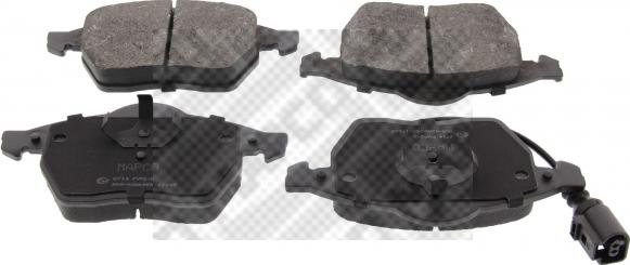 Mapco 6714 - Set placute frana,frana disc aaoparts.ro