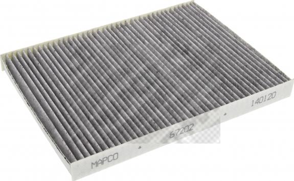 Mapco 67202 - Filtru, aer habitaclu aaoparts.ro