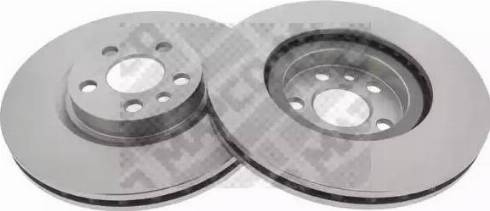 Mapco 15043/2 - Disc frana aaoparts.ro