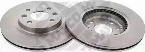 Mapco 15115/2 - Disc frana aaoparts.ro