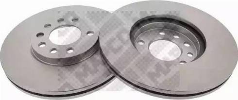 Mapco 15841/2 - Disc frana aaoparts.ro