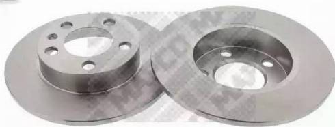 Mapco 15837/2 - Disc frana aaoparts.ro