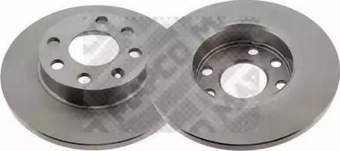 Mapco 15748/2 - Disc frana aaoparts.ro