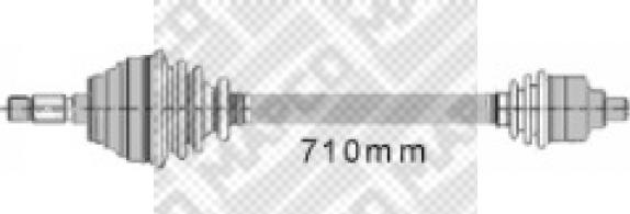 Mapco 16117 - Planetara aaoparts.ro