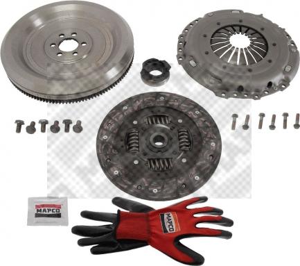 Mapco 10757 - Set ambreiaj aaoparts.ro
