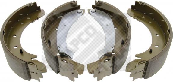 Mapco 8037 - Set saboti frana aaoparts.ro