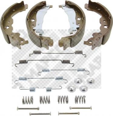 Mapco 8143/1 - Set saboti frana aaoparts.ro