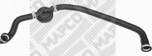 Mapco 83224 - Conducta tubulara, Supapa-AGR aaoparts.ro