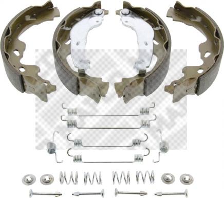 Mapco 8701/1 - Set saboti frana aaoparts.ro