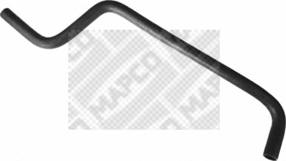 Mapco 39598 - Conducta, schimbator caldura-incalzire aaoparts.ro