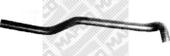 Mapco 39589 - Conducta, schimbator caldura-incalzire aaoparts.ro