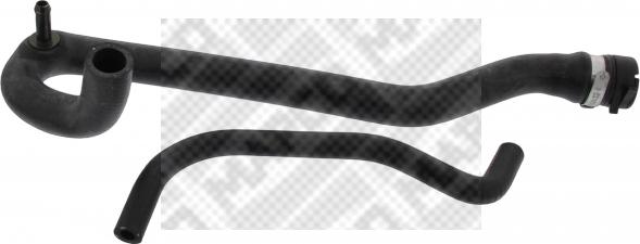 Mapco 39635 - Conducta, schimbator caldura-incalzire aaoparts.ro