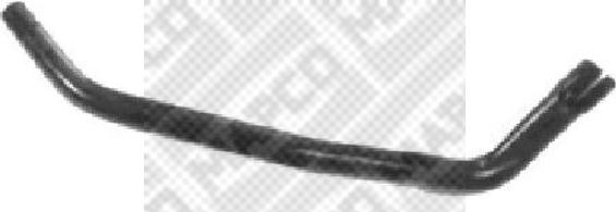 Mapco 39623 - Conducta, schimbator caldura-incalzire aaoparts.ro