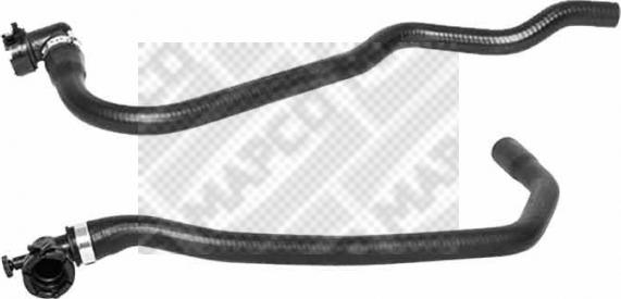 Mapco 39714 - Conducta, schimbator caldura-incalzire aaoparts.ro