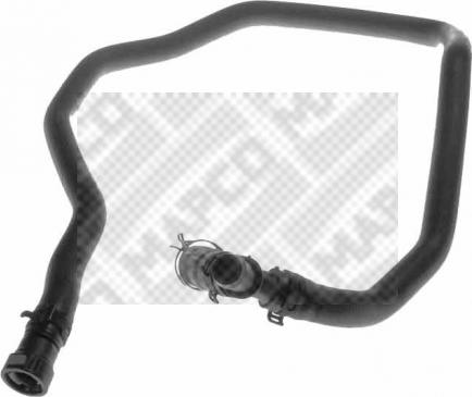 Mapco 39718 - Conducta, schimbator caldura-incalzire aaoparts.ro