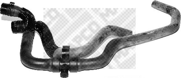 Mapco 39739 - Conducta, schimbator caldura-incalzire aaoparts.ro