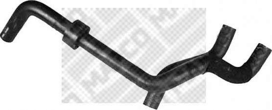 Mapco 39727 - Conducta, schimbator caldura-incalzire aaoparts.ro