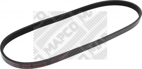 Mapco 240750 - Curea transmisie cu caneluri aaoparts.ro