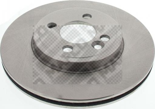 Mapco 25657 - Disc frana aaoparts.ro