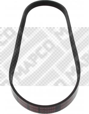 Mapco 250880 - Curea transmisie cu caneluri aaoparts.ro