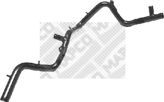 Mapco 28168 - Cuplaj conducta lichid racire aaoparts.ro