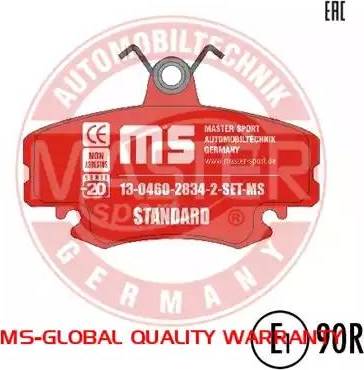 MASTER-SPORT 13046028342-SET-MS - Set placute frana,frana disc aaoparts.ro