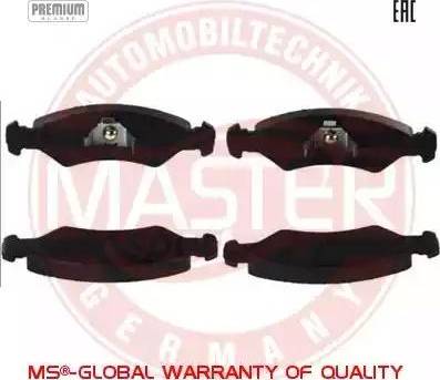 MASTER-SPORT 13046070402N-SET-MS - Set placute frana,frana disc aaoparts.ro
