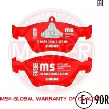 MASTER-SPORT 13046070802-SET-MS - Set placute frana,frana disc aaoparts.ro
