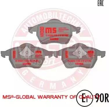MASTER-SPORT 13046071102K-SET-MS - Set placute frana,frana disc aaoparts.ro