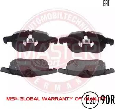 MASTER-SPORT 13046071722-SET-MS - Set placute frana,frana disc aaoparts.ro