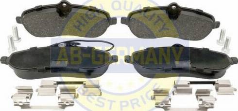 MASTER-SPORT AB236027382 - Set placute frana,frana disc aaoparts.ro