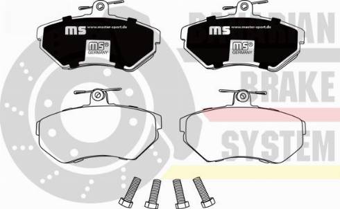 MASTER-SPORT W236028212 - Set placute frana,frana disc aaoparts.ro