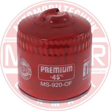MASTER-SPORT 920-OF-PCS-MS - Filtru ulei aaoparts.ro