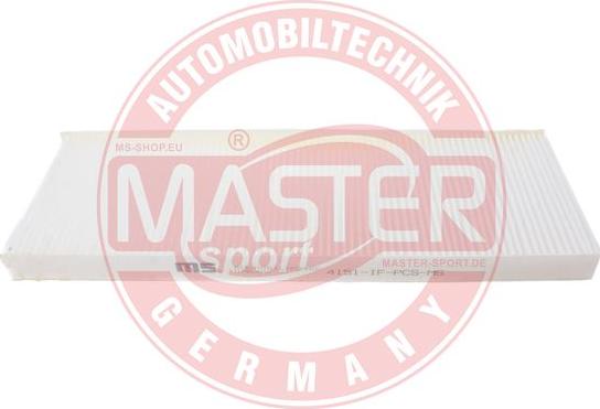 MASTER-SPORT 4151-IF-PCS-MS - Filtru, aer habitaclu aaoparts.ro